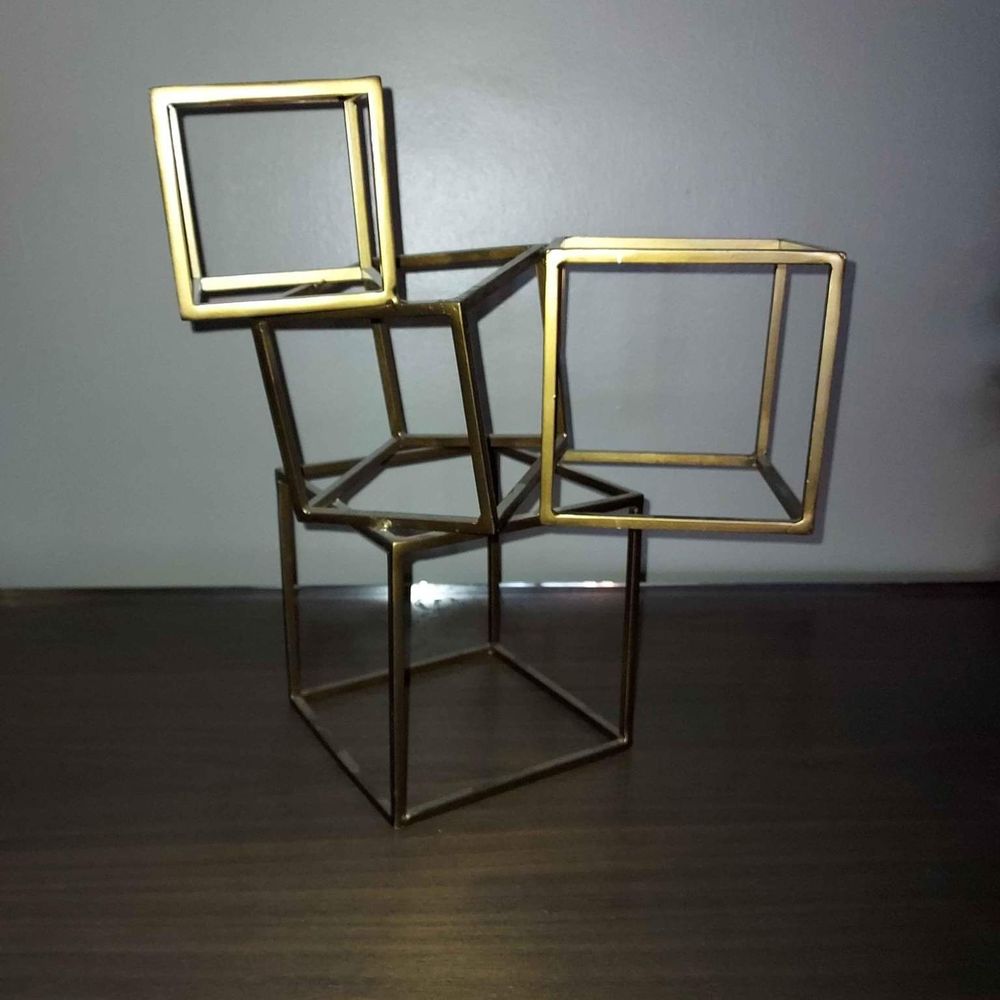 Michael's 3D Cube Sculpture Retails At $45